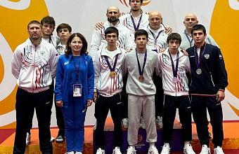 Дагестанские вольники выиграли пять медалей на Играх стран СНГ