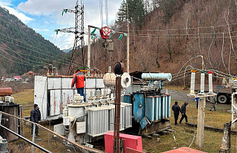 В Цунтинском районе завершена замена силового трансформатора на подстанции «Шаури»