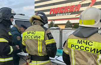 В КРЦ «Москва» в Каспийске пожарные успешно ликвидировали условный пожар