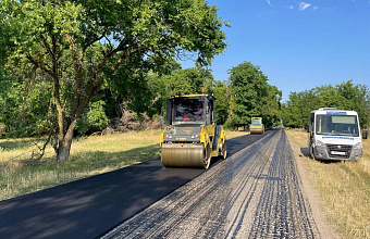В Дагестане ремонтируют отрезок трассы, соединяющий республику со Ставропольским краем