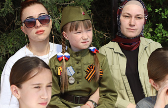 В Кизлярском районе торжественно отметили 80-ую годовщину Дня Победы