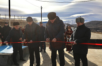 В Казбековском районе ввели в работу новый водовод, обеспечивший более 30 тыс. жителей горных сёл чистой водой