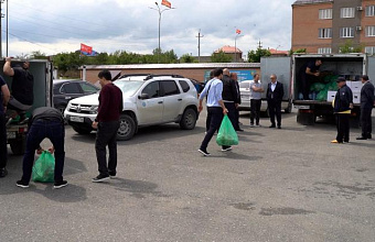 Хасавюртовский район продолжает оказывать помощь участникам СВО