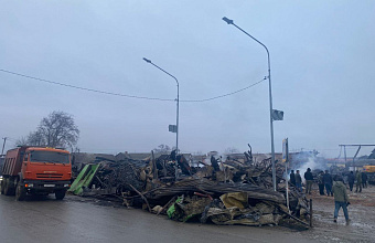 Убытки при пожаре в мебельном цехе в Хасавюрте составили 150 млн рублей