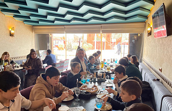 Участник СВО Алибег Казанбиев встретился с воспитанниками Комплексного центра Каспийска