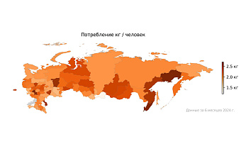 Ставропольцы оказались самыми большими любителями мандаринов в России