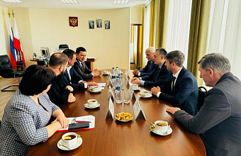 Василий Джамалов посетил с рабочим визитом Саратовскую область