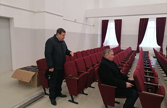 Единороссы Кизляра проинспектировали ремонтно-строительные работы школы на 800 мест