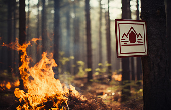 Создан оперативный штаб в связи с пожаром в селе Кочубее Тарумовского района