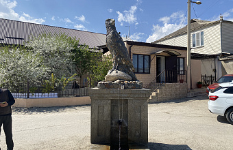 В селе Сергокале Сергокалинского района установили скульптуру орла, символизирующую силу и единство