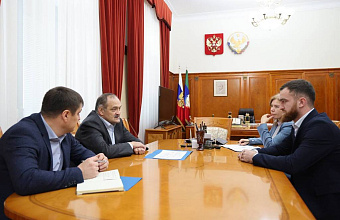 Сергей Меликов встретился с Героем России Темирланом Абуталимовым