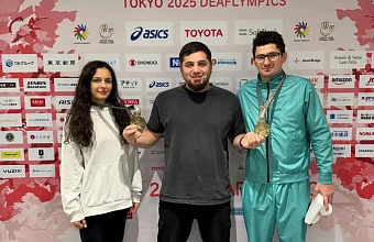 Сергей Меликов поздравил дагестанцев-чемпионов Сурдлимпийских игр в Токио