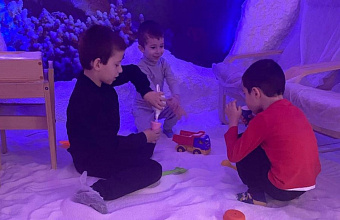 В Избербаше дети с ограниченными возможностями здоровья в целях реабилитации посещают соляную комнату