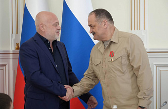 Сергей Меликов встретился с главой Михайловского района Вячеславом Бедняком