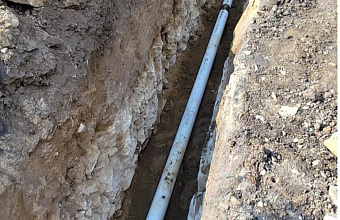 В Дагогнях уложено более 75% новых канализационных сетей