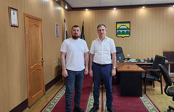 Саид Темирханов встретился с депутатом Народного Собрания РД Шамилем Омаровым