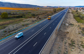 В Дагестане почти на половину завершен капремонт участка трассы возле побережья