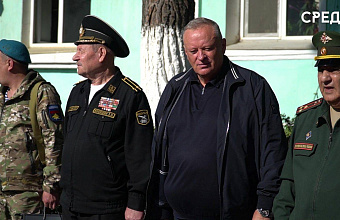 В Каспийске состоялась отправка призывников