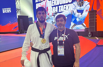 Тхэквондист Алиасхаб Рамазанов выиграл турнир в Южной Корее