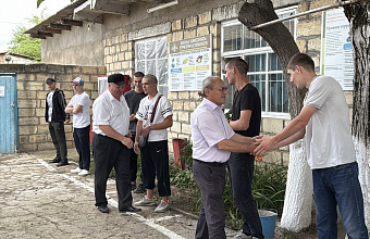 Сергокалинский район проводил новобранцев в Российскую армию