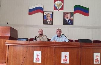 В Тляратинском районе продолжается агитационная работа по привлечению граждан на военную службу