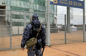 Росгвардейцы Дагестана обеспечили безопасность на футбольном матче в Каспийске