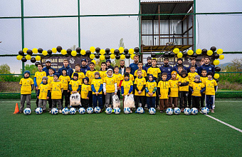 Футбольная школа «Mount Boys» открыла филиал в Сулейман-Стальском районе