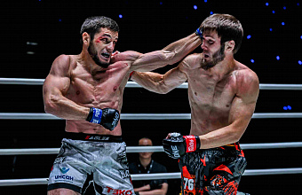 Дагестанский боец дебютировал в промоушене ONE Championship на турнире в Таиланде
