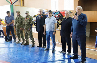 Республиканский турнир по вольной борьбе в честь заслуженного тренера России Рамазана Исрафилова провели в Табасаранском районе