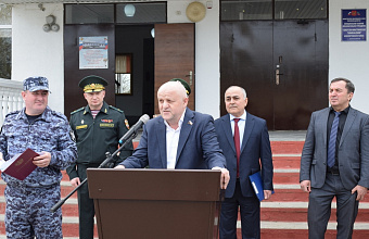 Профильный класс Росгвардии открыт в Дагестане