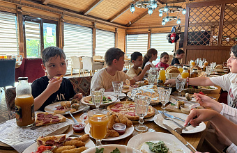 Воспитанники Реабилитационного центра в Кизилюрте посетили базу отдыха «Янтарное»