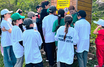 Юные экологи Гунибского района провели субботник в лесу