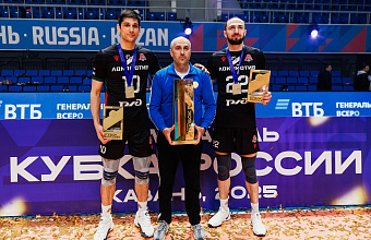 Дагестанские волейболисты – триумфаторы Кубка России