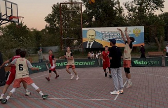 В Кизляре при поддержке «Единой России» прошел первый уличный турнир по баскетболу 3x3 «Kiz Basket»