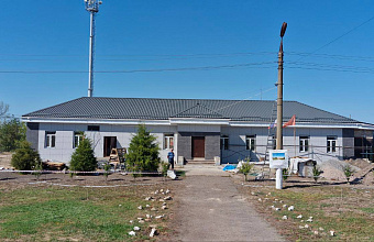 Дагестанские строители восстанавливают Дом культуры в Михайловском районе Запорожской области