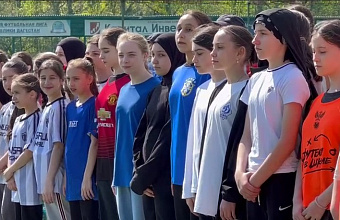 В ШФЛ Дагестана стартовали матчи среди команд девочек