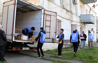 Жители Кайтага собрали очередной гуманитарный груз для военнослужащих