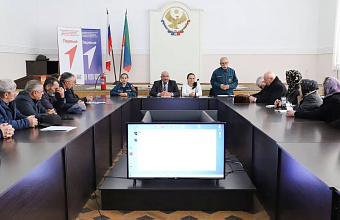 Преподаватели Учебно-методического центра по ГО и ЧС провели выездное занятие в Табасаранском районе