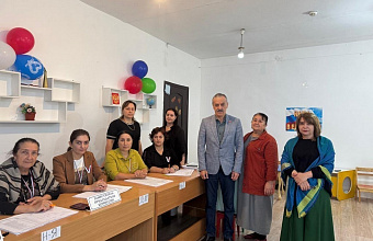 Депутат Госдумы РФ Нурбаганд Нурбагандов принял участие в выборах в Сергокалинском районе