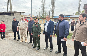 Юнармейцы в Сулейман-Стальском районе проводили призывников в армию