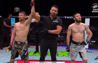 Саид Нурмагомедов проиграл американцу Брайсу Митчелу на UFC в Абу-Даби