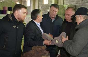 В Дагестане поддержат проект расширения шерстеперерабатывающего предприятия