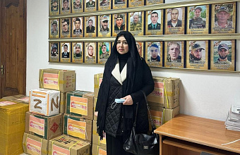 Гуманитарный груз от Кумторкалинского района отправили бойцам СВО ко Дню защитника Отечества