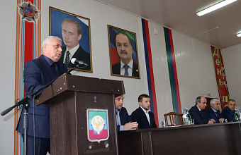 Магомедали Тагиров единогласно переизбран главой Гергебильского района на новый срок