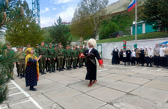 В Цунтинском районе торжественно отметили День пограничника
