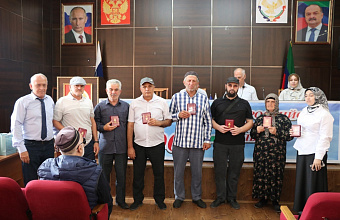 В Казбековском районе торжественно отметили 100-летие Всероссийского общества слепых