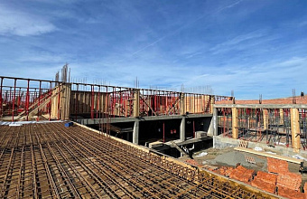 В Хасавюртовском районе строится новая школа на 420 мест