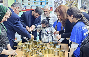 В Магарамкентском районе состоялась масштабная акция «Окопные свечи. Тепло Самура»