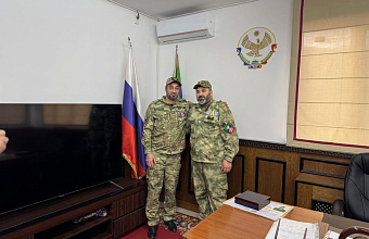 Участник СВО из Новолакского района награжден Золотой звездой с присвоением звания «Герой Республики Дагестан»