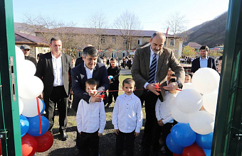 В селе Ханаг Табасаранского района открыли новую мини-футбольную площадку